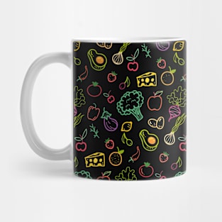 Vegetables pattern Mug